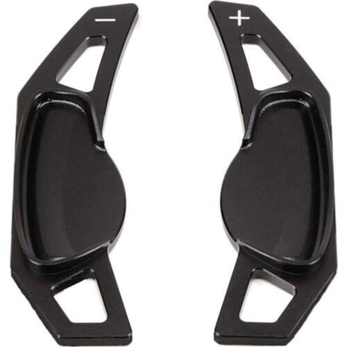 Car Aluminum Steering Wheel Shift Paddle Extension Trim for Benz Smart 451 453 Fortwo 2009-2017 Forfour 2015-2017