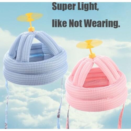 Baby Protective Helmet Boy Girls Anti-collision Safety Helmet Infant Toddler Security Protection Soft Hat for Walking Kids Cap