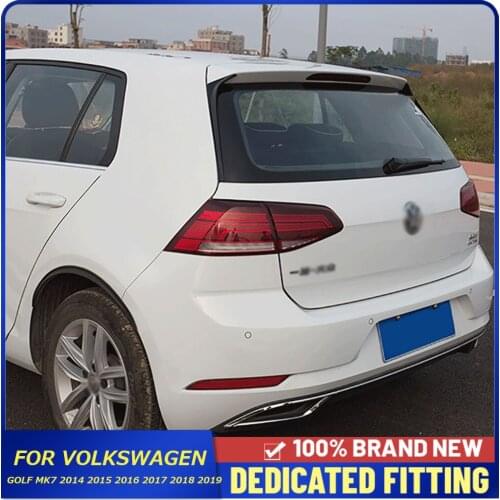 For Volkswagen Golf MK7 2014 2015 2016 2017 2018 2019 Car Rear Tailgate Trunk Spoiler Windshield Cover Trim Stickers