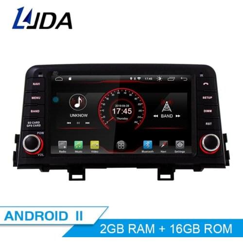 DSP Carplay Android 10.0 Car DVD Player For KIA PICANTO MORNING 2017 2018 GPS Navigation 1 Din Car Radio Multimedia WIFI Stereo