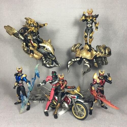Bandai Genuine Gacha Toys Kamen Rider SIC Extreme Soul KUUGA Kung Wo Locomotive DECADE Agito Movable Joints Action Figure Toys