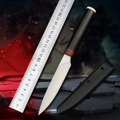 Mini fixed blade pocket Knife Outdoor Camping Self defence Knives Hunting survival Utility knife tactical EDC Tool fruit knife