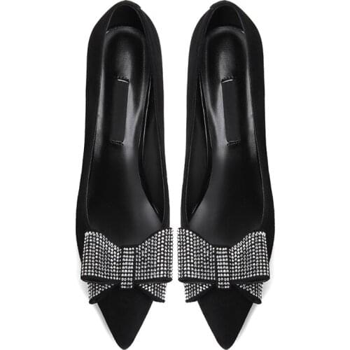 Замшевые туфли-лодочки Mezereon China At AliExpress