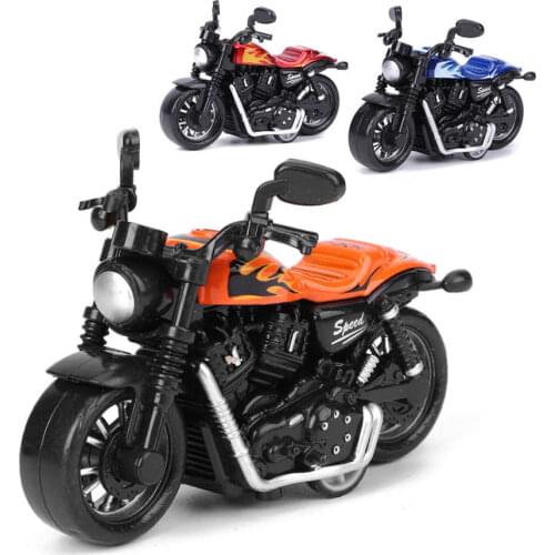 Children Car Toy Alloy Motorbike Toy Model Highly Simulation Children Kid Pull-Back Vehicle Toy