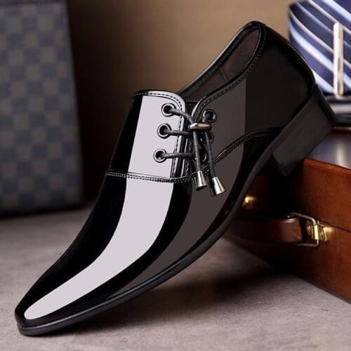 Leather Shoes Mens Dress Shoes Spring Leather Shoes Fashion Leather Shoes Casual Zapatillas Hombre Chaussure Homme