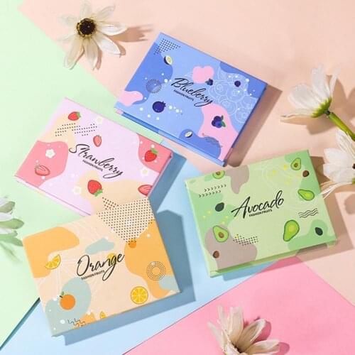 5 Color Eyeshadow Palette Long Lasting Shiny Matte Glitter Pigment Eye Shadow Pallete Fruit Fashion Diamond Eye Makeup Palette