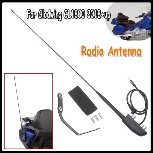 Motorcycle Channel Radio Antenna Base For Honda Goldwing GL 1800 GL1800 2018 2019 2020 2021 Gold Wing 1800 F6B