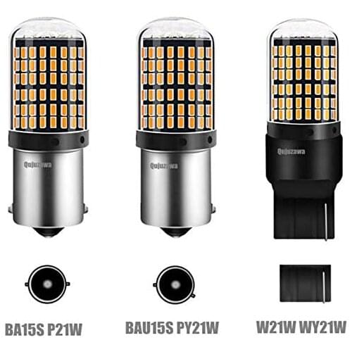 CanBus S25 1156 BA15S p21w BAU15S py21w T20 LED 7440 W21W W21/5W led Bulbs 3014 144smd car Turn Signal Lights Brake lamp