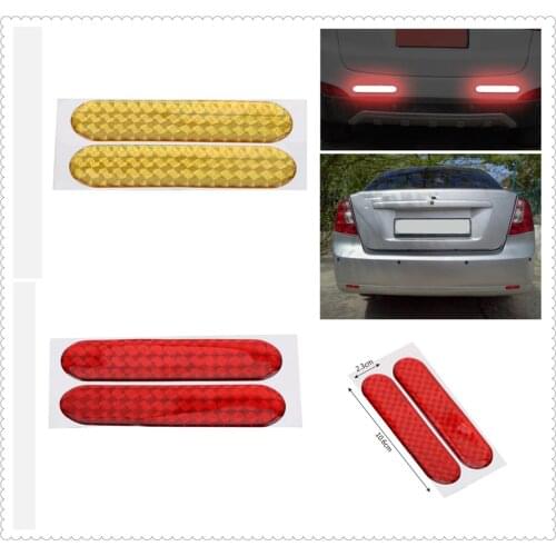 Bicycle motorcycle car door anti-collision glue reflective stickers night for Ford SVT Reflex Freestar F150 Crown BF 4-Trac