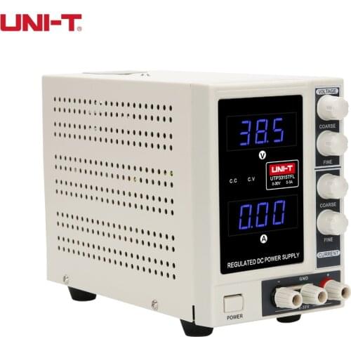 UNI-T UTP3315TFL-5A Current output voltage adjustable 0~30v & input AC220/110V Instrument DC power supply for phone repair