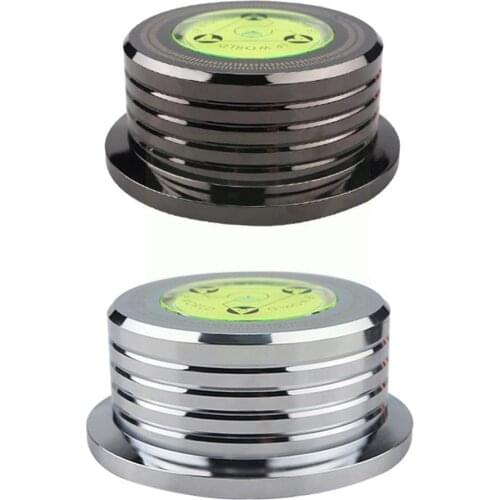 Universal 50Hz Vinyl Record Player Disc Turntable Aluminum Level Weight with Clamp Stabilizer ClampWeight Alloy 1XCB X7D1