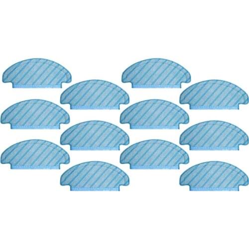12Pcs Cleaning Mop Cloths for Ecovacs Deebot Ozmo T8 Vacuum Cleaner Accessories Mop Floor Cleaning Replacement Cloth