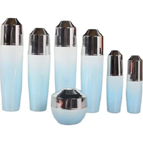 150ML 120ML 40ML 30ML 50G Empty Glass Cosmetic Containers,Toner Bottle, Glass Emulsion Package, Spray Storage Bottle, 10Pcs/Lot