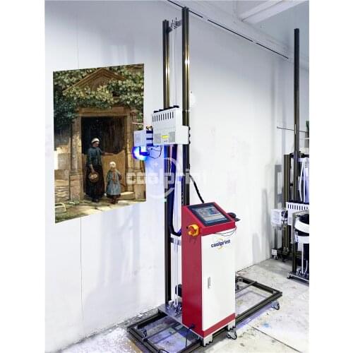 3D 5D Direct To Wall Vertical Wall Printer TV Background Wall Printer Vertical Wall Printer