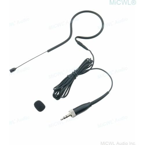 All Black Headset Microphone for Sennheiser G2 G3 G4 BeltPack Wireless HeadMic earset Microphones
