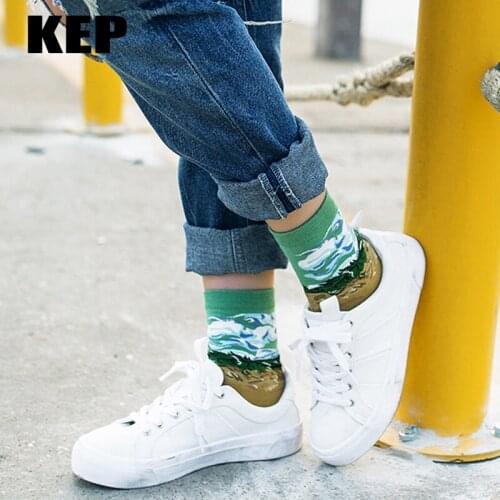 KEP Women's Colored Socks