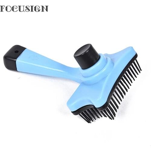 Multifunction Hair Remover Brush Pet Dog Puppy Cat Deshedding Grooming Massage Brush Hair Fur Removal Comb Cleaning Supply