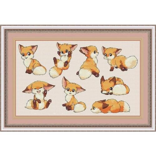 ZZ1139 Homefun Cross Stitch Kit Package Greeting Needlework Counted Cross-Stitching Kits New Style Counted Cross stich Painting
