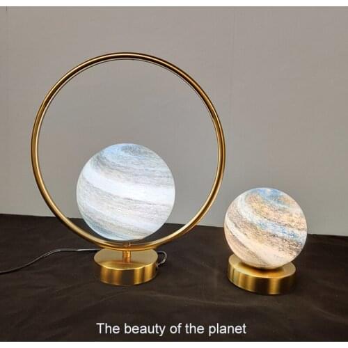 NordicLamp Post-modern creativity simplicity Wandering earth planet living room bedroom bedside study Italy luxury