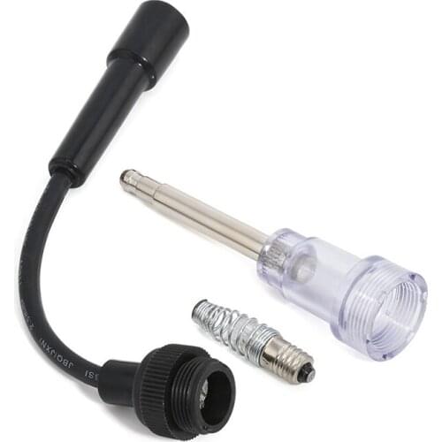 New 1Pc Black Spark Plug Ignition System Coil Engine In Line Auto Diagnostic Tester Ignition Test Tool