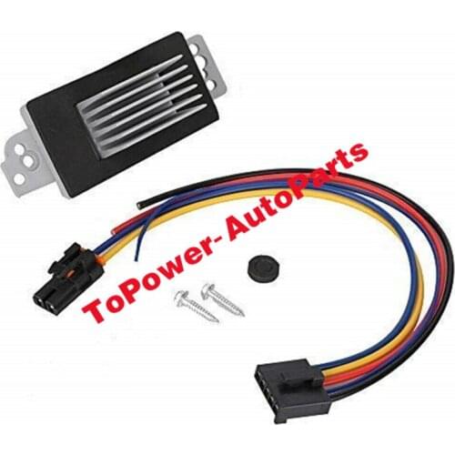 Heat Blower Motor Resistor 1581773 89018778 15-81773 19329838 For GMCC Sierra Yukon Chevrolett Silverado 3500 Cadillacc Escalade