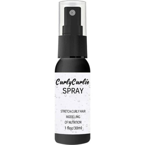 Hair Spray Elastin Curling Spray Water Fluffy Spray Hair Conditioner Essential Film Release Elastin Curling Styling