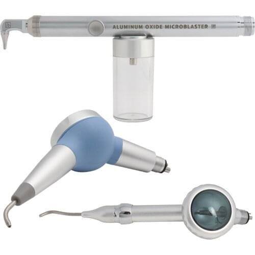 Dental Air Polisher Abrasion Microetcher Sandblasting Sandblaster Teeth Polishing Air Prophy 2/4Holes B2/M4 More Types