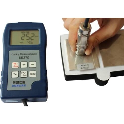 DR370 Eddy Current Thickness Tester, Coating Thickness Tester, Non-ferrous Aluminum Powder Spraying Layer Thickness Tester