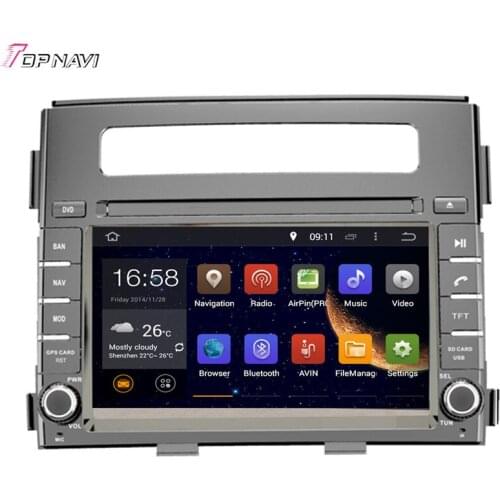 TOPNAVI 6.2'' Quad Core Android 6.0 Car DVD Play for KIA SOUL 2012- Autoradio GPS Navigation Audio Stereo