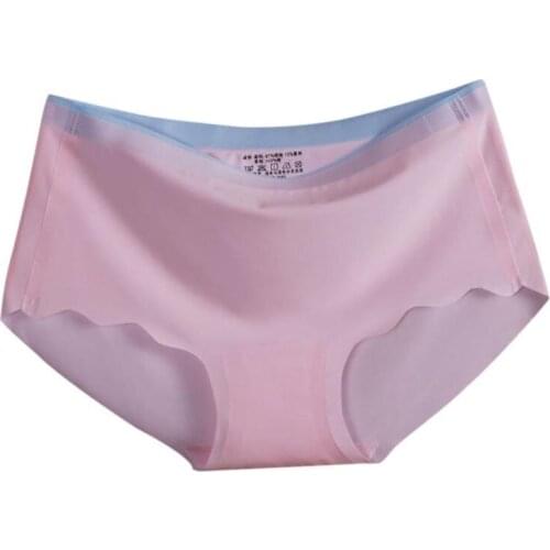 Summer Sexy Underpant Womens Seamless Triangle Girls Briefs Shorts Cool Refreshing Female Comfortable Underwear