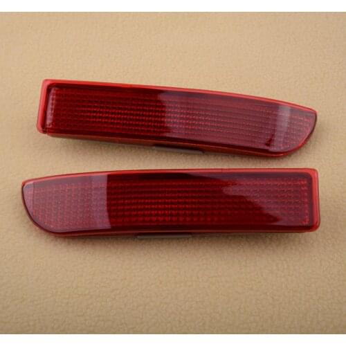 1 Pair Car Rear Bumper Reflector Light Tail Brake Lamp 8191013022 8192013022 Fit For Toyota RAV4 2006-2008 2009 2010 2011 2012
