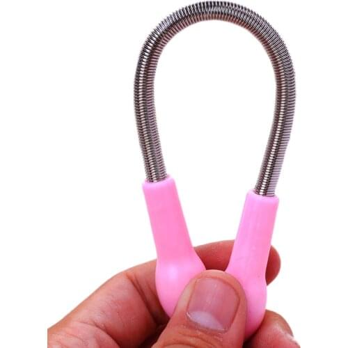 1PC Safe Handheld Spring Roller Women Face Facial Hair Removal Epilator Beauty Epilator Epi Roller Face Care Massager Random New