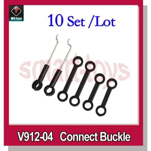 10 Set V912-04 Connect Buckle Linkage For Wltoys V912 V915 RC Helicopter Spare Parts