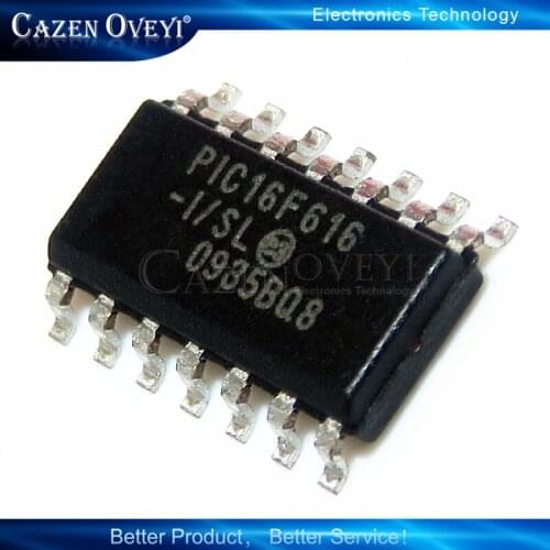 5piece PIC16F616-I/SL PIC16F616 SOP-14 In Stock