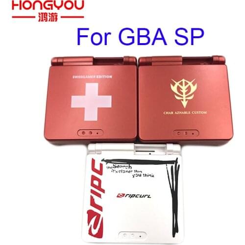 Limited Edition Case For Nintendo GBA SP For Gameboy Housing Case Cover Replacement Full Shell For Advance SP