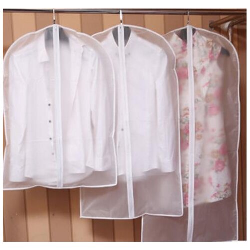 Hot Clothes Hanging Garment Dress Clothes Suit Coat Dust Cover Home Storage Bag Pouch Case Organizer Wardrobe Hanging Clothing
