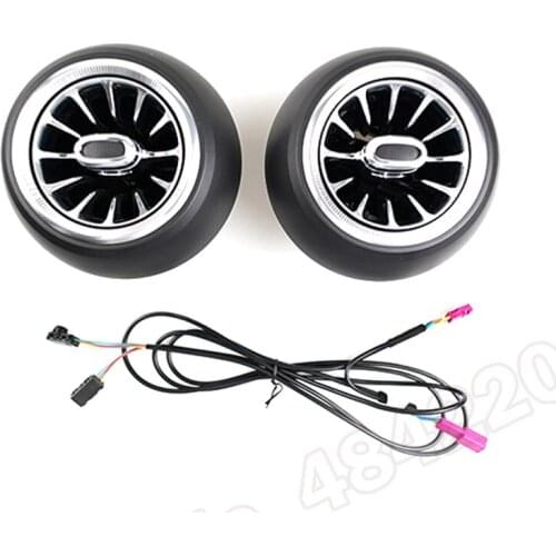 For BMW Mini Coopers 2018-2021 Air Vent Turbine Outlet 12-color Set LED Nozzle Luminous Ambient Light Atmosphere Neon Lamp