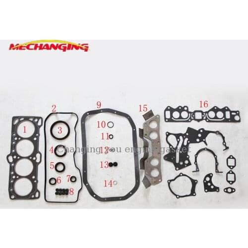 G4M G62B G62BT 4G62 For HYUNDAI SONATA 8V Automotive Spare Parts Full Set Engine Parts Engine Gasket 20910-32A20 50085700