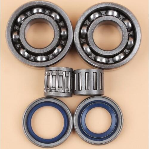 Crankshaft Crank Needle Bearing Oil Seal Kit For HUSQVARNA 365 371 372 372XP 362 Chainsaw Parts