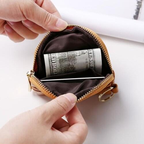 Leather Wallet Women Cute Ladies Purse Coin Holders Women Wallets Zipper Money Pocket Female Clutch Bag