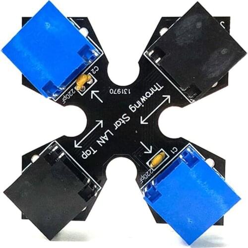 Network Monitoring Module Tap Throwing Star LAN Tap Network Packet Capture Mod Replica RJ45 Connector