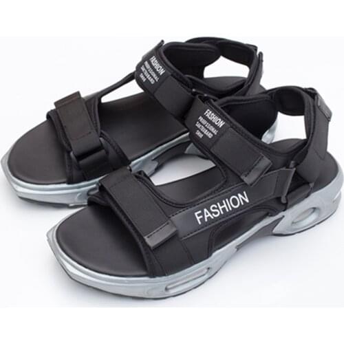 FZNYL Air-Cushion Damping Sandals Men 2020 Fashion Summer Beach Sandal Comfortable Breathable Mesh Outdoor Travel Casual Shoes