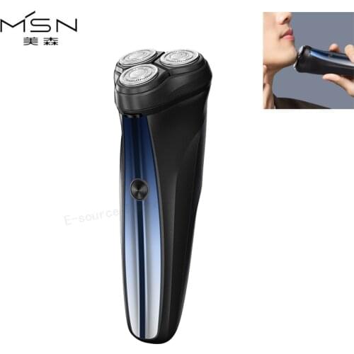 New 2021 MSN Electric Shaver 3D floating Cutter Type-C Charging Pop-up Cutter Head Cover Portable Waterproof Razor