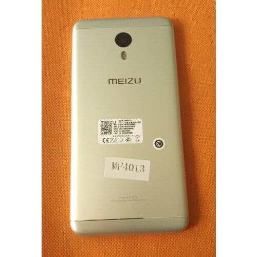 Used Original Back Battery case cover+camera lens for Meizu M3 Note MTK Helio P10 Octa Core 5.5" FHD Free shipping
