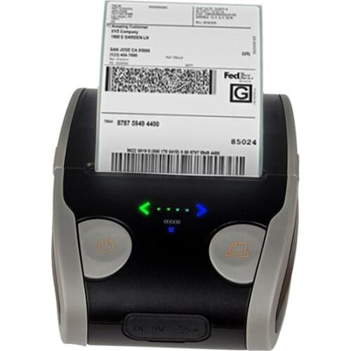 Android IOS Mobile Thermal Label Printer Mini Portable 58mm Barcode QR Sticker Paper Pocket Bluetooth Printer