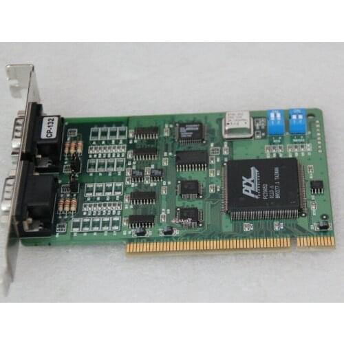 Applies to For For MOXA CP-132S 2-port industrial RS-422/485 CP-132 RS-232/422/485 PCI multi-port serial card Motherboard