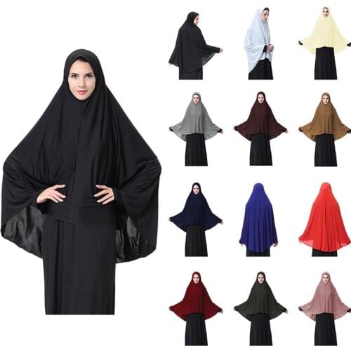 Q Hooded Robe Fashion Hijab Long Style Women Head Scarf Polyester/Spandex 1Pcs Highly Elastic M/L/XL Women Headband