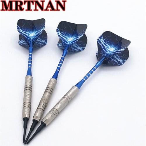 High quality 3 pieces/set of professional darts 14g professional nylon soft tip game darts high quality indoor game darts set