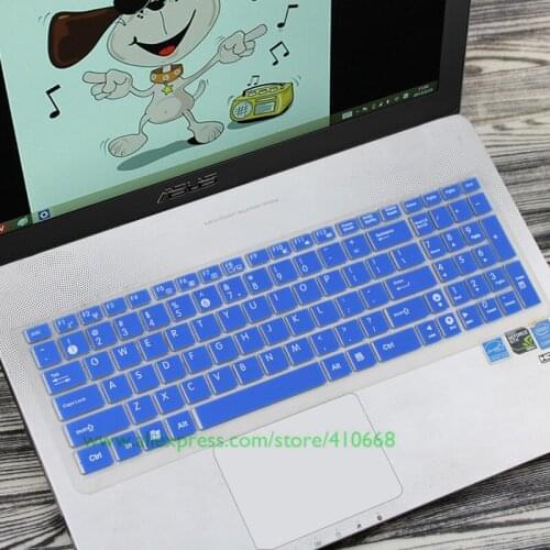 15 15.6 inch Laptop keyboard Cover Protector For Asus K52N N50V X52 X54X K54HR N53T A53S N73SV N53SV K55DR X53SJ X54H X53S