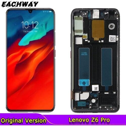 Tested Working 6.39" LCD For Lenovo Z6 PRO Display L78051 Touch Screen Digitizer Panel Replace Lenovo Z6 PRO L78051 LCD Display